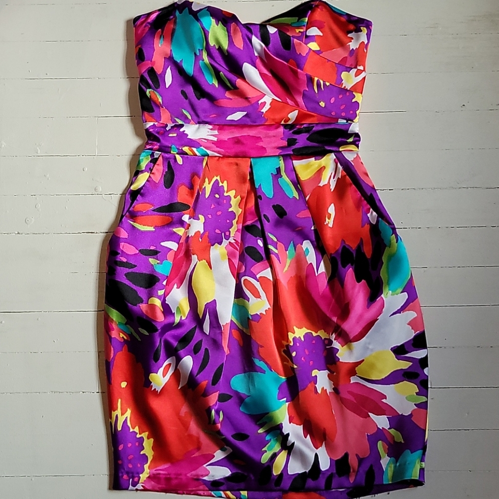 B Darlin Strapless Party Dress
